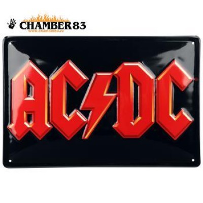 AC/DC "Logo"  Blechschild