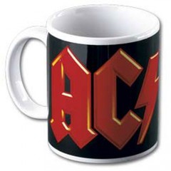 AC/DC "Logo" (weiss)