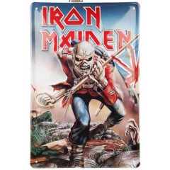 Iron Maiden "The trooper"  Blechschild