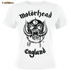 Motörhead "England" (weiss)