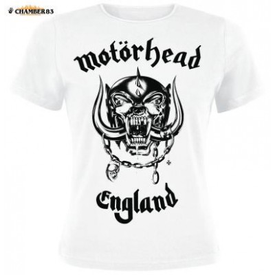 Motörhead "England" (weiss)