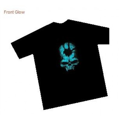 Skull Glow (allover , glow in the dark)