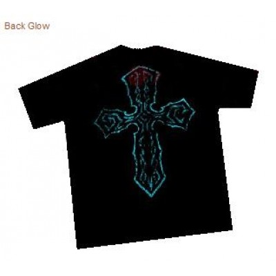 Skull Glow (allover , glow in the dark)