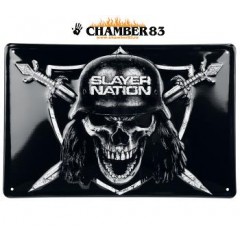 Slayer "Slayer Nation"  Blechschild