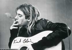 Купить флаг Kurt Cobain "Guitar" в Москве / Заказать флаг Kurt Cobain "Guitar" с доставкой по Москве и по всей России