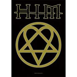 Купить флаг HIM "Heartagram" в Москве / Заказать флаг HIM "Heartagram" с доставкой по Москве и по всей России