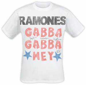 Купить Футболка мужская Ramones "Gabba Gabba" в Москве / Заказать Футболка мужская Ramones "Gabba Gabba" с доставкой по Москве и по всей России