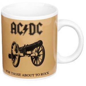 Купить Кружка AC/DC "For Those About To Rock" в Москве / Заказать Кружку AC/DC "For Those About To Rock" с доставкой по Москве и по всей России