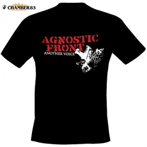 Купить Футболка мужская Agnostic Front "Another voice" в Москве / Заказать Футболка мужская Agnostic Front "Another voice" с доставкой по Москве и по всей России