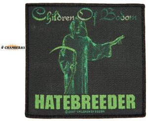 Купить нашивку Children Of Bodom "Hatebreeder" в Москве / Заказать нашивка Children Of Bodom "Hatebreeder" с доставкой по Москве и по всей России