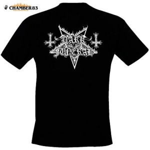 Купить Футболка мужская Dark Funeral "Logo" в Москве / Заказать Футболка мужская Dark Funeral "Logo" с доставкой по Москве и по всей России