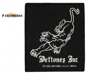 Купить нашивку Deftones "White Pantera" в Москве / Заказать нашивка Deftones "White Pantera" с доставкой по Москве и по всей России