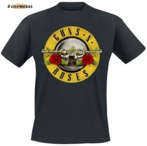 Купить Футболка мужская Guns & Roses "Distressed Bullet" в Москве / Заказать Футболка мужская Guns & Roses "Distressed" с доставкой по Москве и по всей России