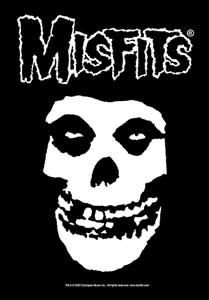 Купить флаг Misfits "Skull" в Москве / Заказать флаг Misfits "Skull" с доставкой по Москве и по всей России