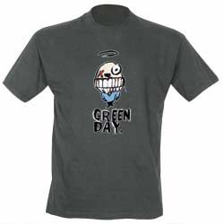 Купить Футболка мужская Green Day "Grin" в Москве / Заказать Футболка мужская Green Day "Grin" с доставкой по Москве и по всей России